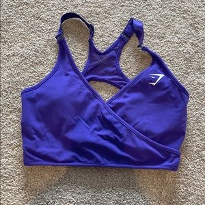 GYM SHARK SPORTS BRA 💜
